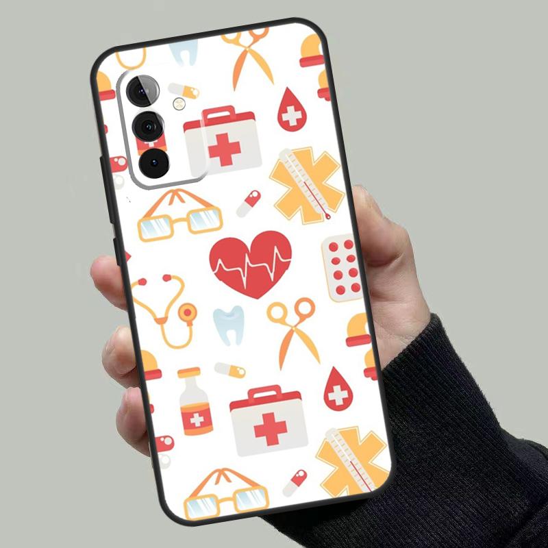 

Stethoscope Heart Nursing Nurse Case For Samsung Galaxy A54 A34 A14 A36 A56 A06 A13 A53 A32 A12 A22 A52 A35 A17 A16 A55 A15 Samsung A56