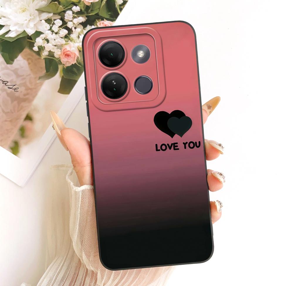 Casing For Infinix Smart 7 HD Cover X6516 Fashion Cartoon Cute Funny Painted Silicone Bumper For Infinix Smart 7HD Phone Case