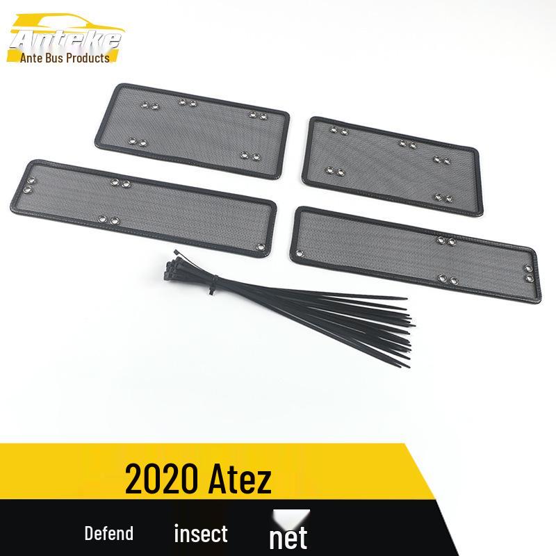 Fits 20 Atenza Models: Insect Screen Sequin & Diamond Mesh Radiator Protection Net Cover Sticker