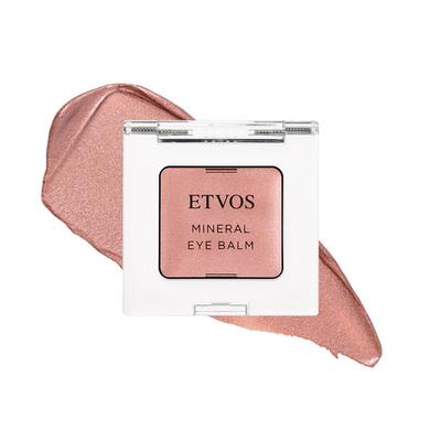ETVOS Mineral Eye Balm Fizz Cream Shadow Sensitive Skin Dullness Dryness Pearl Shine Sodium Hyaluronate #Pink (Eyeshadow Multi-Cosmetics Soap-Free)