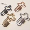 Craft Buckle Fastener Decorative Unique Shape Turnbuckle Clasp Screw Locking Jewelry Making Keychains Bracelets Necklaces Supplies Replacement
