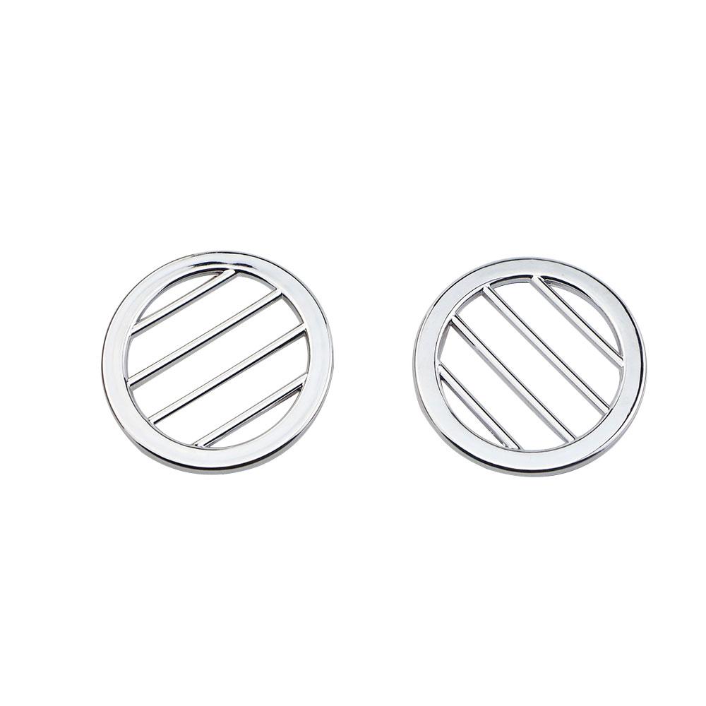 

Хромированная накладка на крышку вентиляционного отверстия кондиционера ABS для Kia Sportage R 3 SL LHD 2011-2015, салон автомобиля 2Pcs round cover