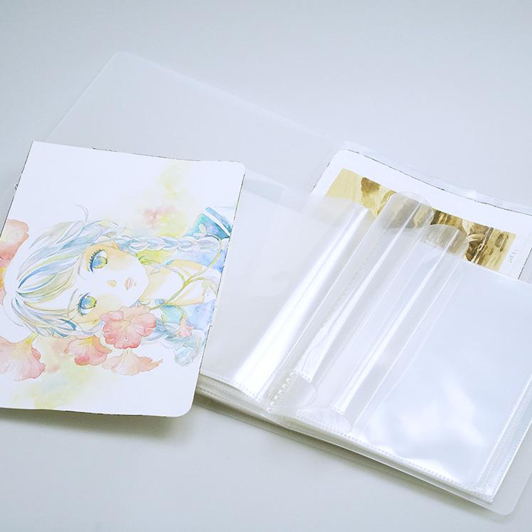 Double-Layer Transparent Artwork Album for Watercolor Illustrations & Photos