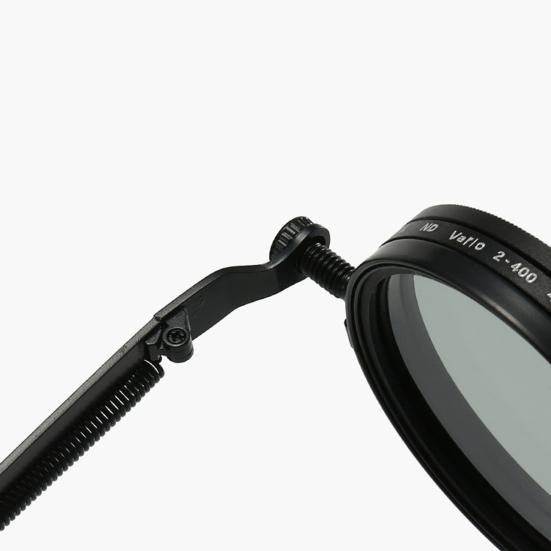 Adjustable Polarized Unisex Sunglasses with ND Filter Lenses Eye Protection Color-Changing Round Frame Outdoor Driving Sunglasses