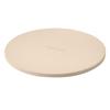 Pizza Stone, 406 Mm Round Cordierite Pizza Stone, Extra Large Baking-Stone with a Durable Stand, 17 Mm Thickness Heat-Resistant Cooking Cordierite,