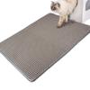 Haustier Katzenklo-Matte Wasserdicht Doppellagig Haustier Katzenklo-Matte Rutschfest Sand Katzenmatte Waschbar Bettmatte Reinigungsmatte Produkte für Katze