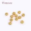 14k/18k/Rhodium Plated Metal Separator Beads For DIY Make Beading Jewellery Findings Wholesale Jewelry Making Beads Accessories