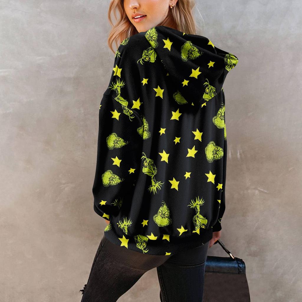 Hoodies For Women Oversized Winter Plush Cute Sweatshirts Pullover Trendy Fall Winter Clothes