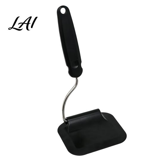 Portable Grilling Accessory Adjustable Angle Spatula Non Stick Turner for Eggs Outdoor Camping Spatula Pancakes And Burgers Heat Resistant чёрный