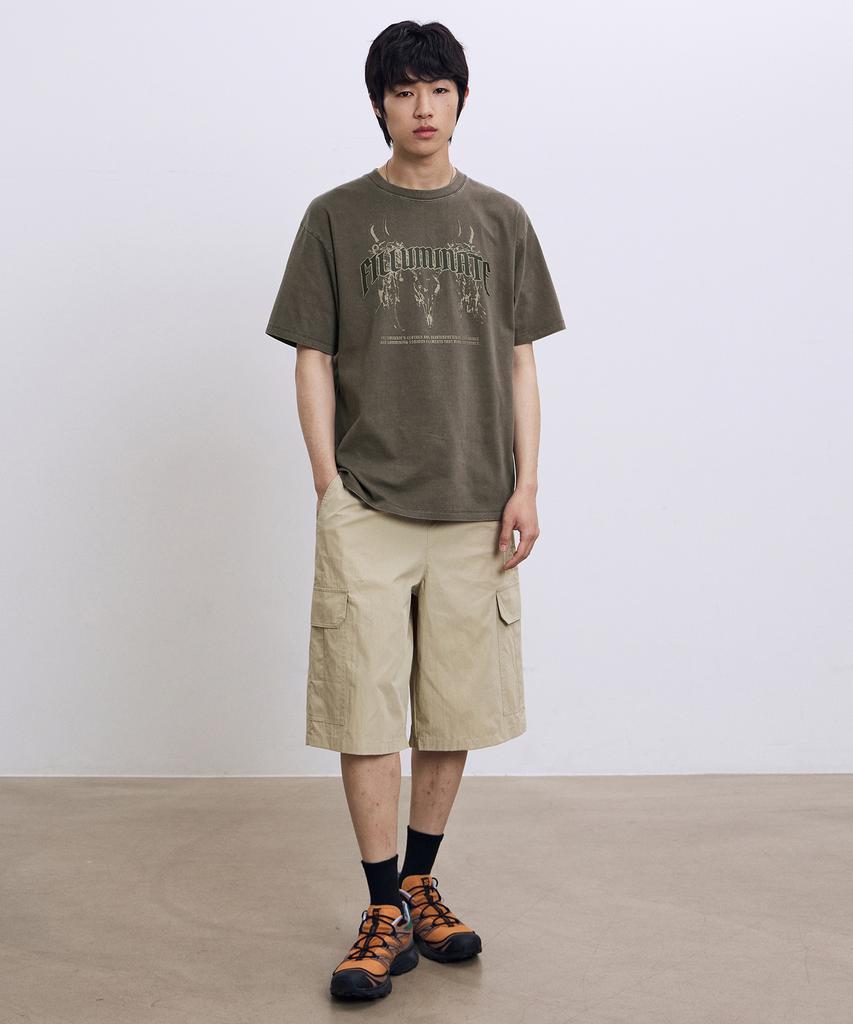 FILLUMINATE Zodiac Graphic T-Shirt - Brown