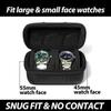 Watch Storage Travel Case, Watch Display Box, Hard Shell Watch Travel Bag,with Soft Foam Pillow and Handle