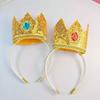 Cosplay Princess Crown Headband Custome Girls Halloween Carnival Party Role Suit Headwear Accessories