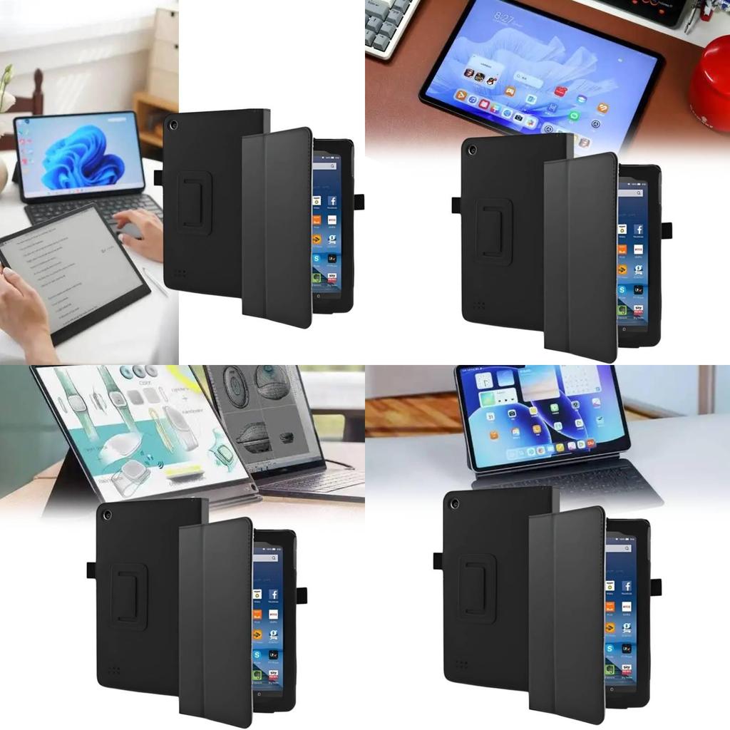 Para Kindle Fire Hd 7 8 Capa Protetora Com Suporte de Couro à Prova de Choque Para Segurança de Tablet