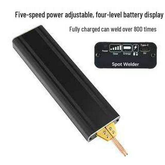Portable DC3.7V Battery Spot Welder - Adjustable 5-Speed Handheld Welder