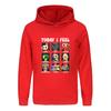 5405 Fashion Casual Kids Boys Girls Dandy World Printed Long Sleeves Hoodies Trousers Clothes Set