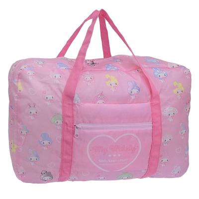 Sanrio Shoulder Tote Boston Character SANRIO Melody X Kuromi Women's Bag, Bag, Handbag, Bag, Multicolored, Goods, Souvenir, (My 4/Pink)