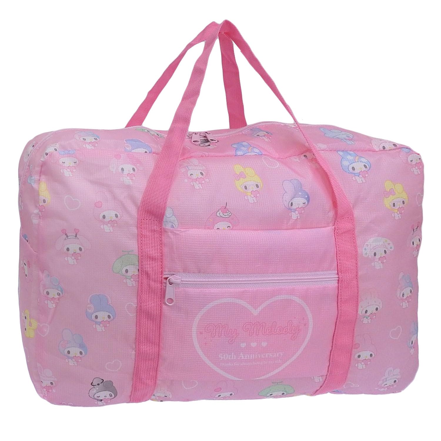 

Sanrio Shoulder Tote Boston Character SANRIO Melody x Kuromi Women s Bag, Bag, Handbag, Bag, Multicolored, Goods, Souvenir, (My 4/Pink)