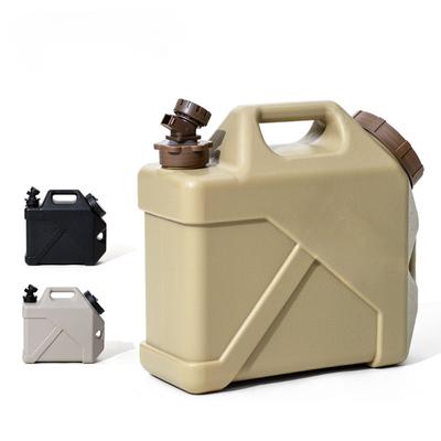 Exposed Camping-Eimer, Outdoor-Wasserbehälter, großer tragbarer Wasservorratsbehälter, Eimer, Lebensmittelqualität, mit Wasserhahn, für draußen, drinnen, Reisen, Fahren