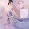 GIYOMI Hanfu Fairy Classical Chinese Beauty Imperial Court Cosplay Costume for Women and Stage Embroidered Kimono with Drawstring Wide Maxi Party