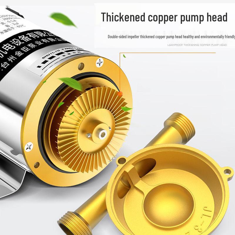 Fully Automatic Silent Booster Pump for Household Solar Water Heaters, 220V