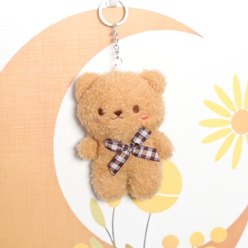 Wedding Sprinkler Doll Bow Tie Bear Plush Toy Doll Pendant Bag Keychain Ornament Doll