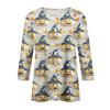Women's Fashionable, Casual, Comfortable Halloween Print Cardigan Jacket