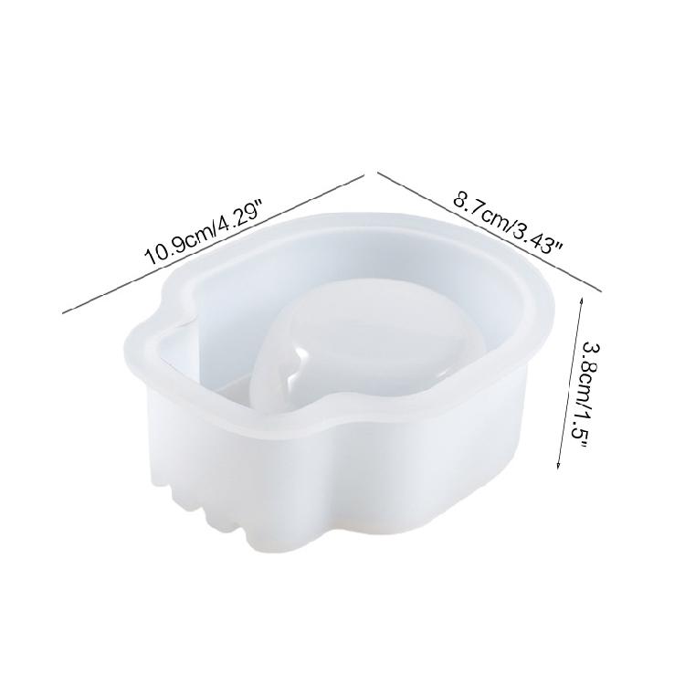 Round Shape Silicone Ashtray Mold Jewelry Casting Molds for DIY Crafts Home Mold