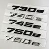 Car Trunk Words Letters Logo Badge Emblem Decals Sticker For 7 Series 730e 740e 745e 750e 760e F01 F02 G11 G12