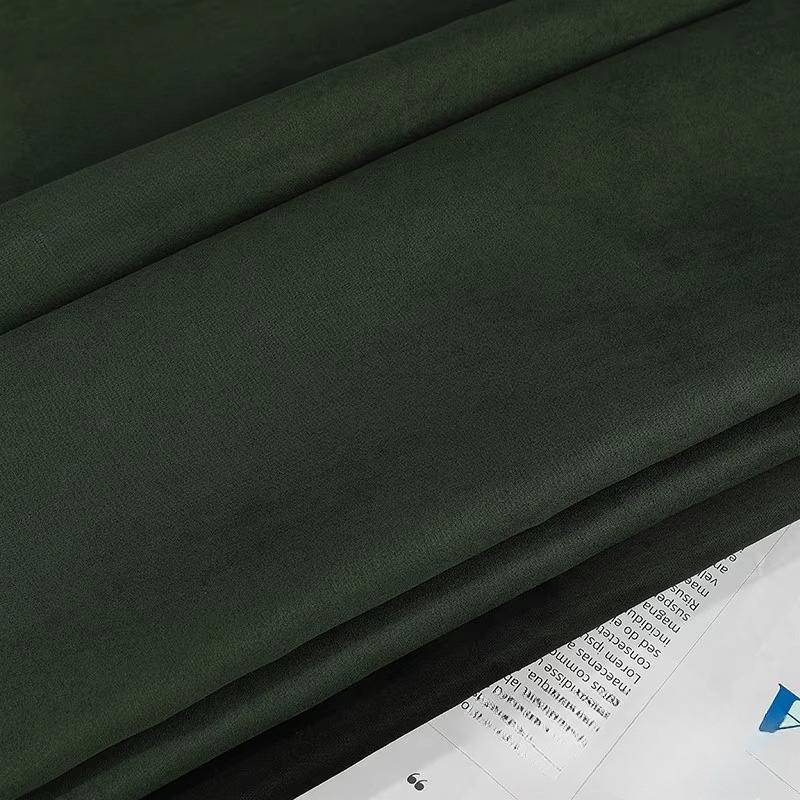 100x150cm Soft Matte Frosted Velvet Suede Fabric Transverse Micro Elasticity Women's Clothing Hats Designer DIY Sewing Fabric