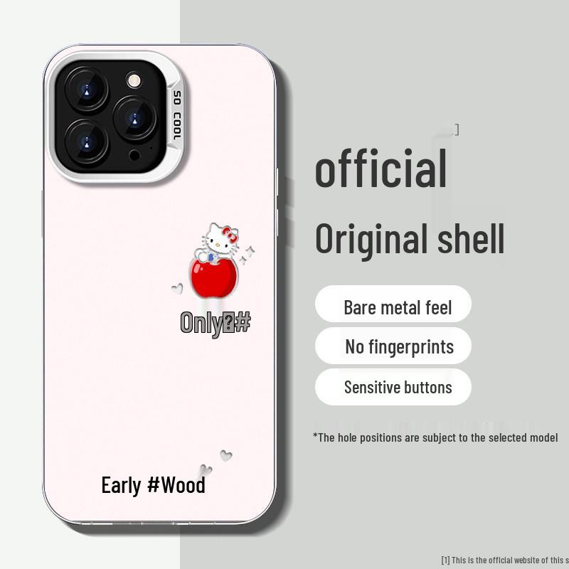 

Silver Frosted Cartoon Phone Case for Apple iPhone 17 Pro Max, 16 Pro, 15, 14 Plus 16 Pro Max