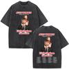 Singer Alex Warren 2026 Tour Print Vintage Washed Tees Men Women Fashion Hip-hop T-shirt Cotton Loose Casual Oversized T-shirts