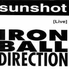 

CD SUNSHOT - Iron Ball Direction (Live) DVAC007 Deva Records 1993 UK Rock Used