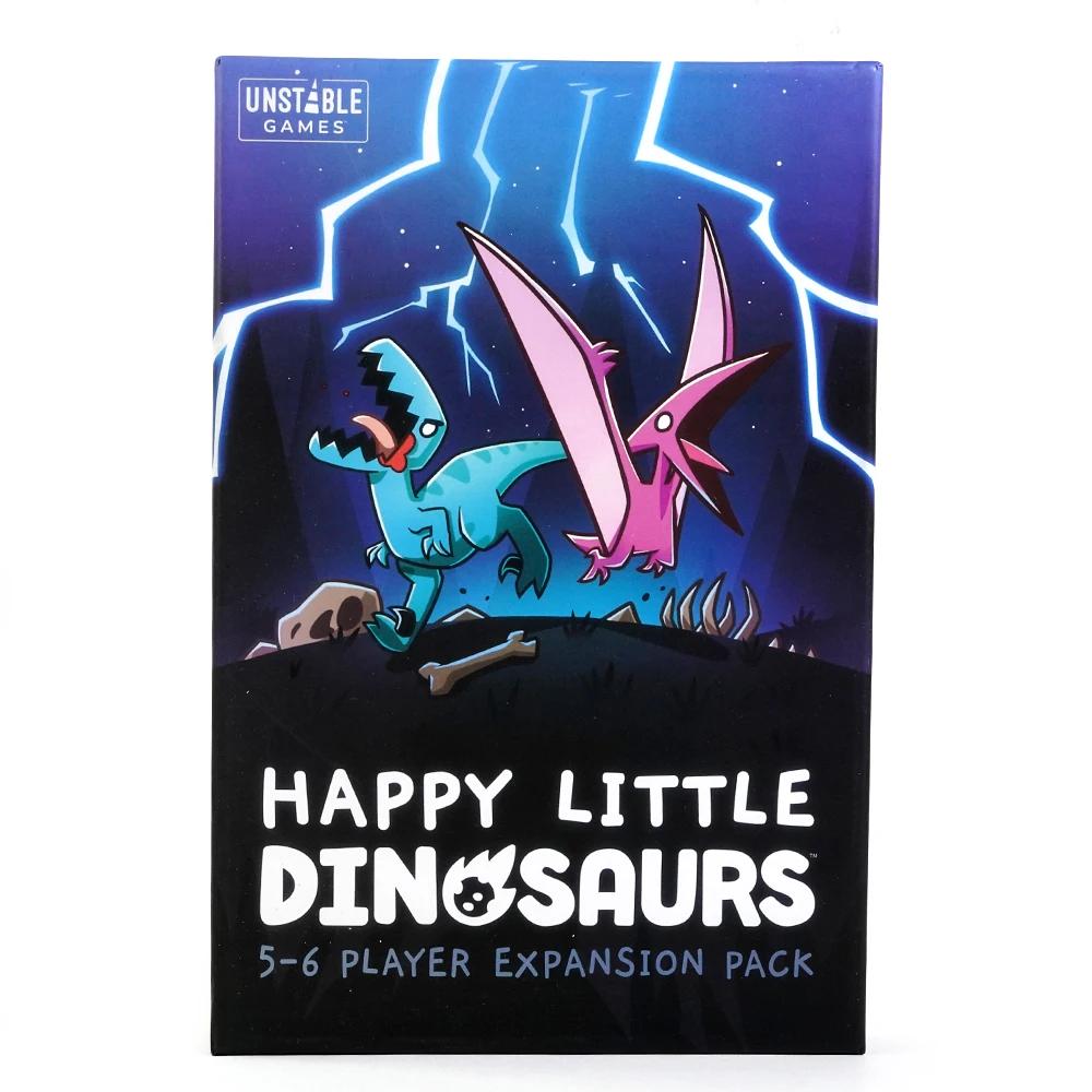 Jocuri instabile Happy Little Dinosaurs Joc de bază Sabotaj competitiv Joc amuzant de cărți Expansiune pentru 5-6 jucători Tic Tac KO. : Dragons