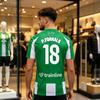 2026  Real Betis Leisure Outdoor Sports Fast Drying Breathable Adult and Children's Same Style Football T-shirt - Parent Child