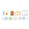 1:12 Scale Miniature Cookware DIY Dollhouse Kitchen Cooking Utensil Tools Playset Accessories25pcs
