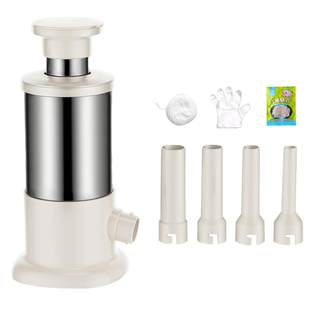 Sausage Stuffer Machine with Stuffing Tubes Meat Stuffer Filler Salami Make Sausage Machine Homemade Sausage Kitchen Tools