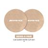 2pcs Car Coasters Water Cup Slot Non-Slip Mat Drink Holder Pad For Mercedes Benz AMG W204 W205 W203 W211 W201 W210 W108 W124 XRP8
