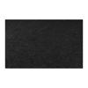 Fireproof Fireplace Hearth Rug Black Floor Mat Non Slip Protection Rugs Flame Resistant Pad Corridor Rug Front Door Entry Mats