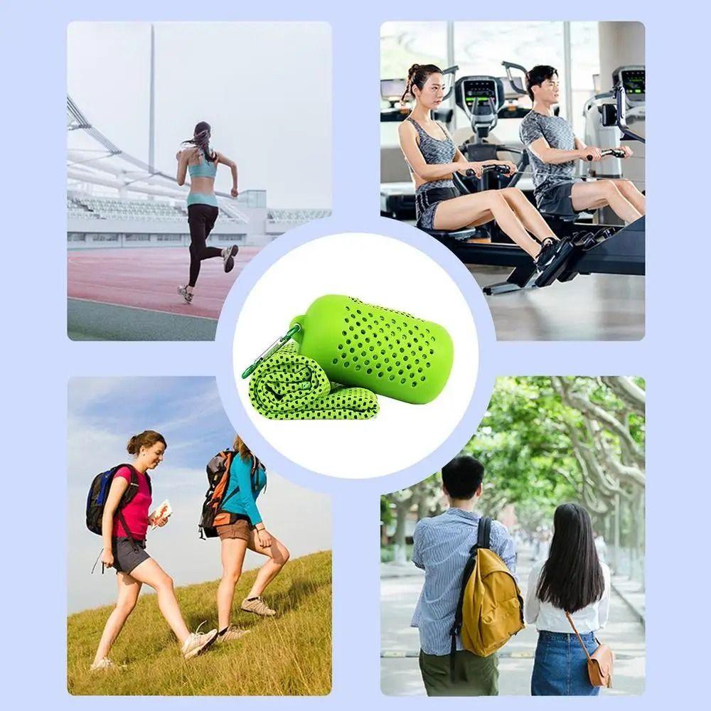 Mini Sports Cold Towel Quick Drying Fitness Cool Towel Reusable Travel Towel Beach Accessories
