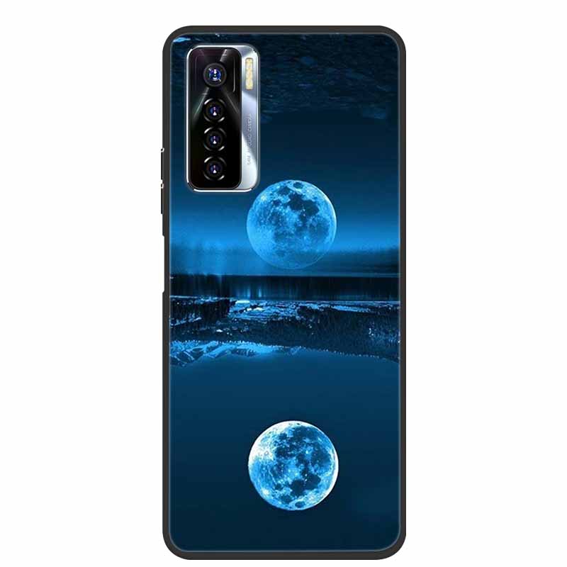 For Tecno Camon 17 Pro Cases 17P 17 Soft TPU Silicone Phone Cover for Tecno Camon 17P Back Cover Bumper Fundas Camon17 CG7n Capa