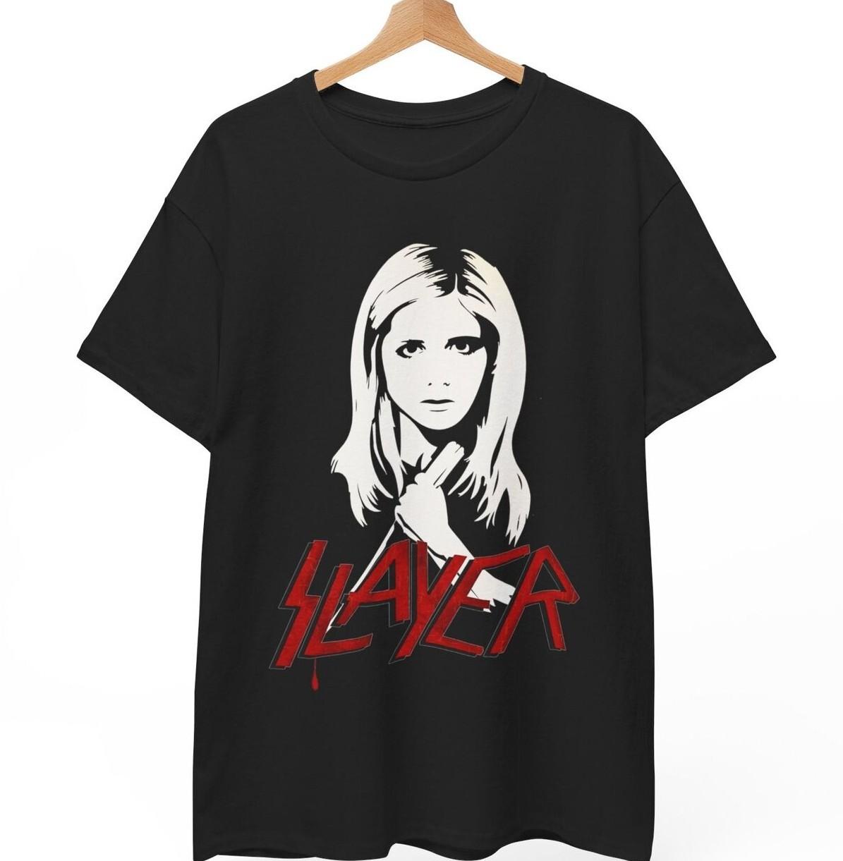 Slayer TShirt Buffy The Vampire Slayer T-Shirt Slayer Unisex Shirt S