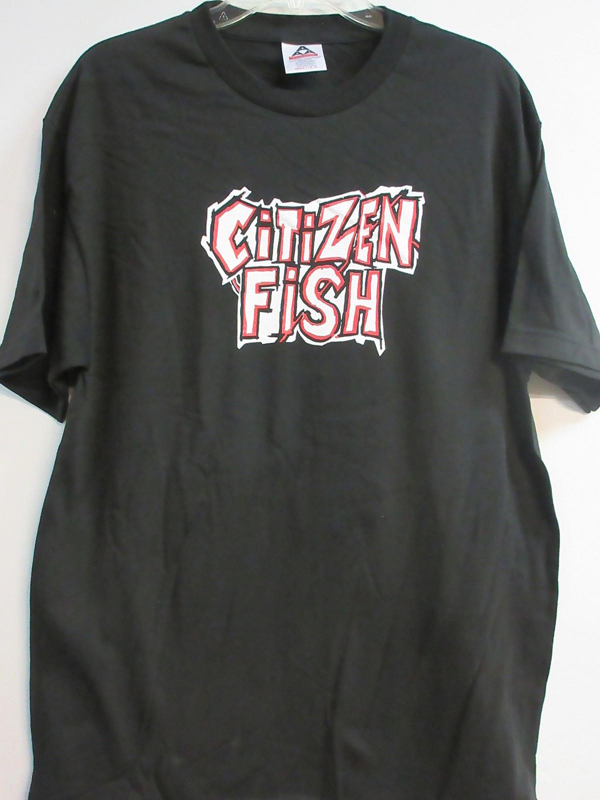 CITIZEN FISH OFFICIAL OLD STOCK MERCH BAND CONCERT MUSIC T- LARGE Unisex T-Shirt XXL