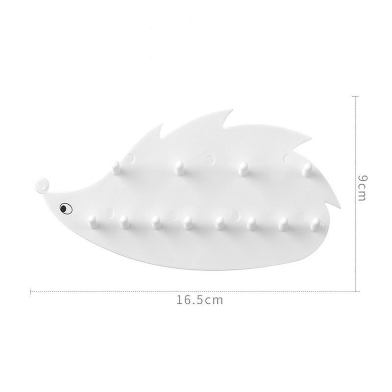 

Настенный крючок-ежик без перфорации: Многофункциональный зеркальный шкаф для ключей, украшений и аксессуаров