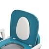 Commode for Adults Anti Slip Soft Padded High Load Capacity Commode Toilet with Garbage Bag