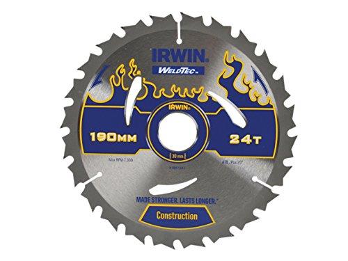 

IRWIN IRW1897383 190 x 30mm 24-Teeth Weldtec Circu
