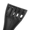 Carbon Fiber Violino Fiddle Tailpiece with 4 Fine Tuners Violin Composite Tailpiece for 4/3 4/4 Violin Accessories
