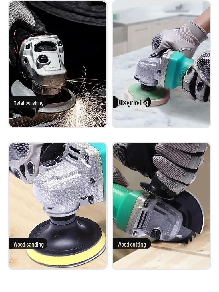 Universal Brushless Rechargeable Angle Grinder and Sander with Lithium Battery