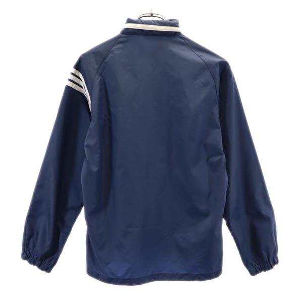 Adidas 70s 80s Vintage Descente Trefoil Logo Nylon Jacket S Navy System Men's Used