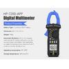 HP-7200-APP Bluetooth Clamp Meter, TRMS 6000 Counts Digital Multimeter, Non-contact AC DC Voltage Current Resistance Tester