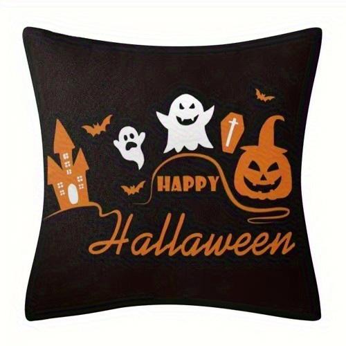 Halloween-themed Pillow CoversSuitable for Living Room Bedroom Sofa Decorative Cushion Cover Pillow Cover